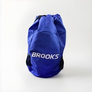 Brooks HypeFest Chicago 2024 Drawstring Running Bag Backpack‎ NEW Blue NWOT